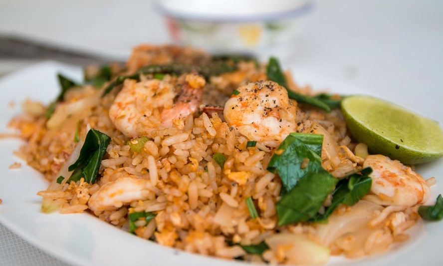 Рецепт риса с креветками по-тайски