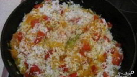 рис с морепродуктами по-японски