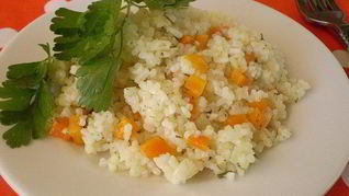 Рис с морковкой в мультиварке