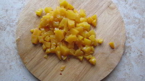 рис с персиком и сухофруктами