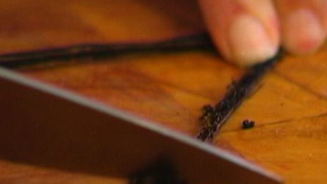 рис с ревенем, ванилью и кардамоном