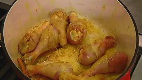 рис с цыпленком и пряностями