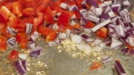 рис со шпинатом и сыром