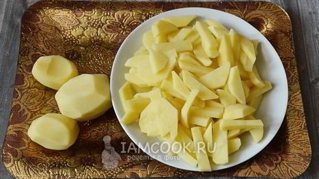 жареная картошка на сливочном масле