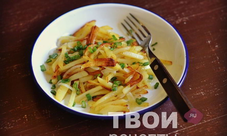 Рецепт жареной картошки