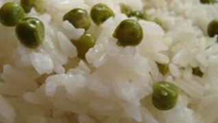 Жасминовый рис с горошком