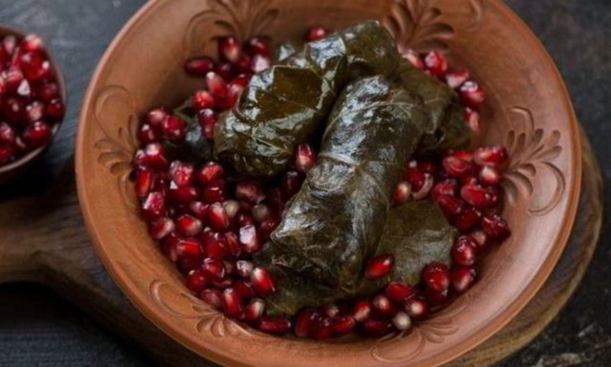 Рецепт азербайджанской долмы с зернами граната