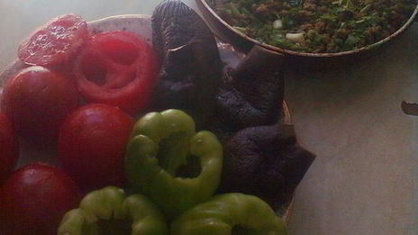 баклажановая долма *три брата*