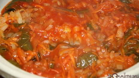 долма из маринованых виноградных листьев с говядиной