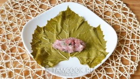 долма со свининой без риса