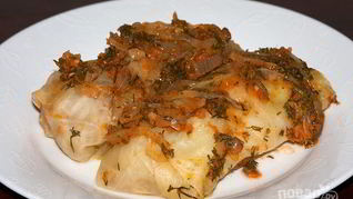 Голубцы из говяжьего фарша