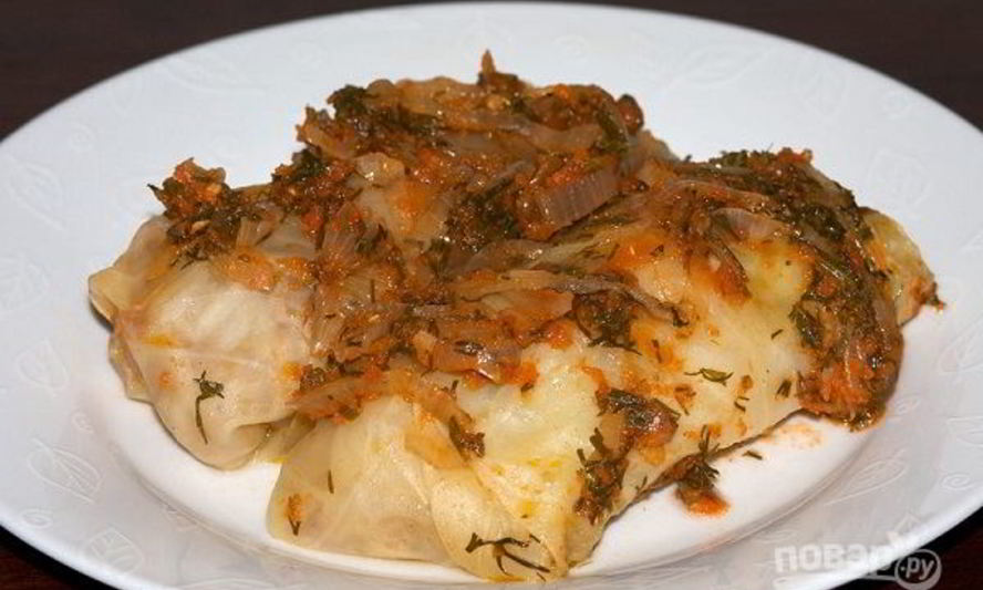 Рецепт голубцов из говяжьего фарша