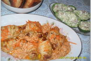 Голубцы из китайской капусты