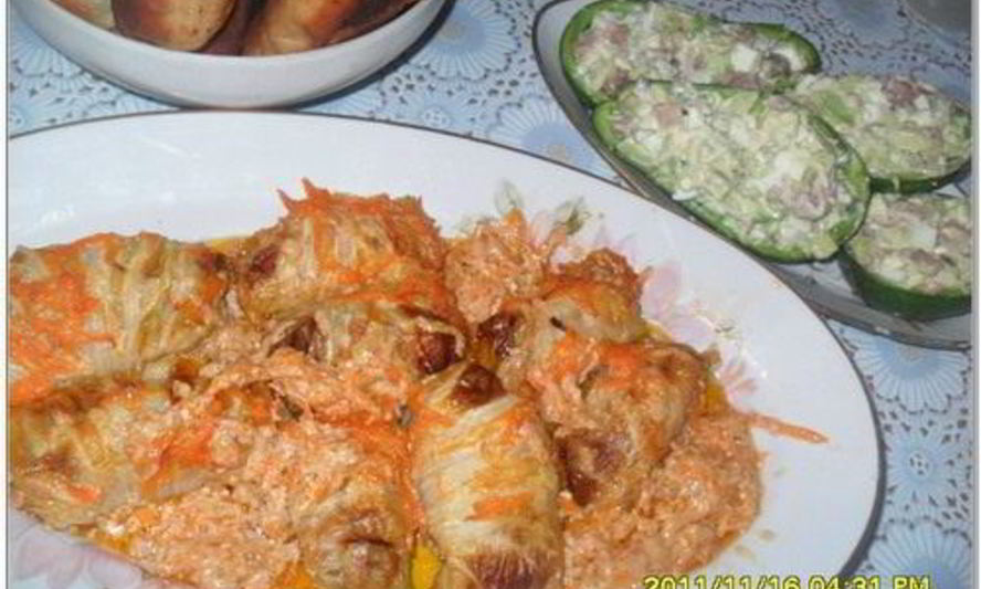 Рецепт голубцов из китайской капусты
