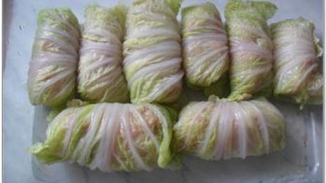 голубцы из китайской капусты