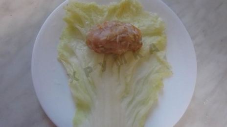 голубцы из пекинской капусты в кастрюле
