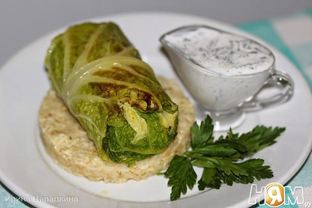 Голубцы из савойской капусты Богатые