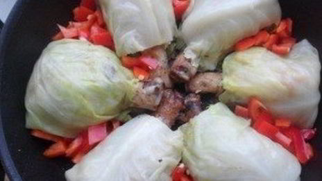 голубцы на ножке