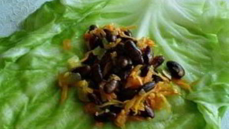 голубцы с фасолью