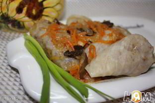 Голубцы с гречкой и картофелем