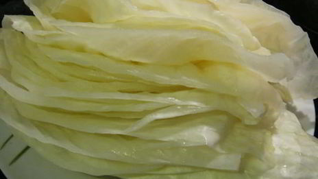 голубцы с гречкой и картофелем