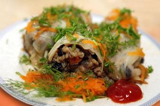 Голубцы с грибами и перловкой в мультиварке