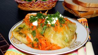 Голубцы с капустой в мультиварке