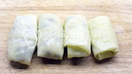 голубцы с картофелем и грибами