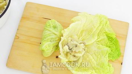 голубцы с картошкой