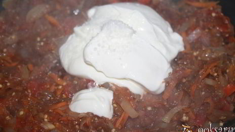 голубцы с мраморной говядиной во вкуснейшем сметанно-овощном соусе