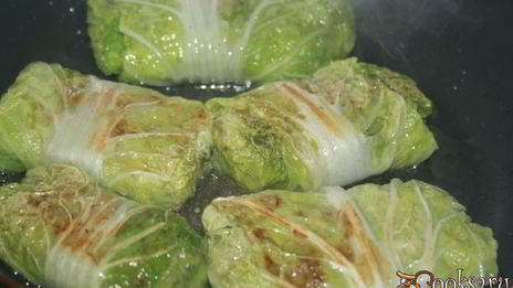 голубцы с мраморной говядиной во вкуснейшем сметанно-овощном соусе