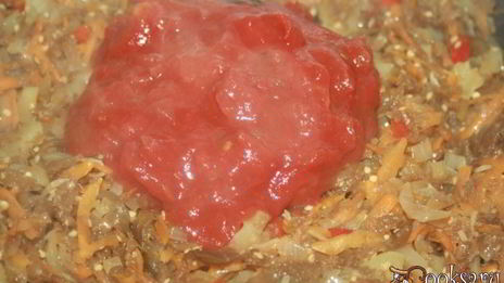 голубцы с мраморной говядиной во вкуснейшем сметанно-овощном соусе