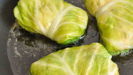 голубцы с рыбой