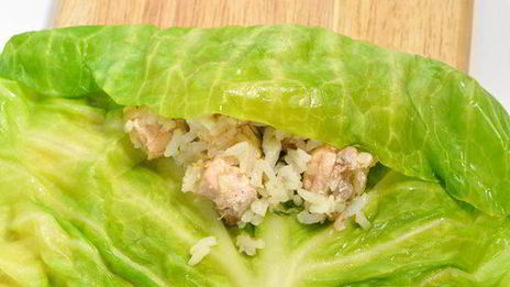 голубцы с рыбой