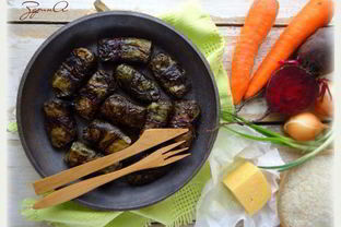 Голубцы свекольные