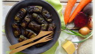 Голубцы свекольные