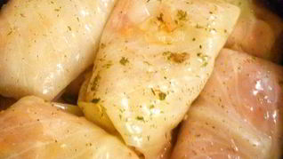 Голубцы в мультиварке с фаршем и рисом