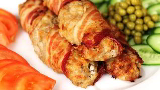 Кебаб — ленивые голубцы в беконе