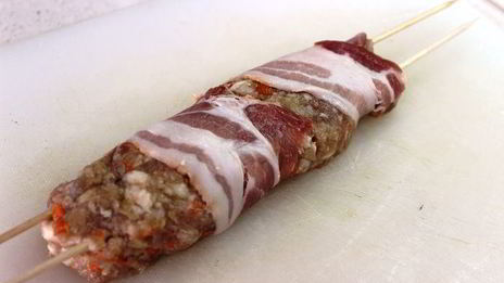 кебаб — ленивые голубцы в беконе