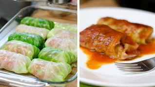 Классические голубцы с мясной начинкой