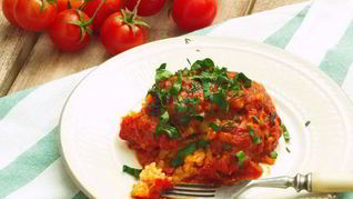 Ленивые голубцы постные