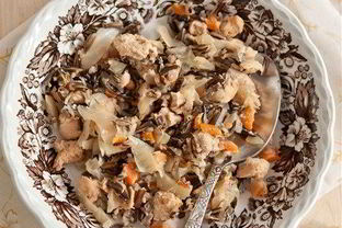 Ленивые голубцы с курицей, в духовке