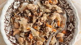 Ленивые голубцы с курицей, в духовке