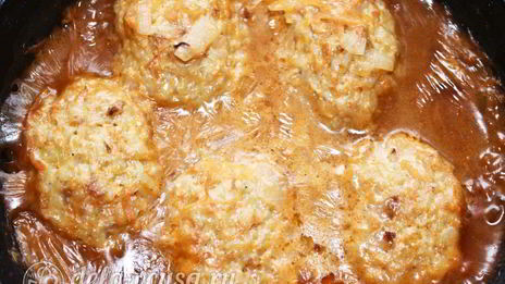 ленивые голубцы в томатном соусе