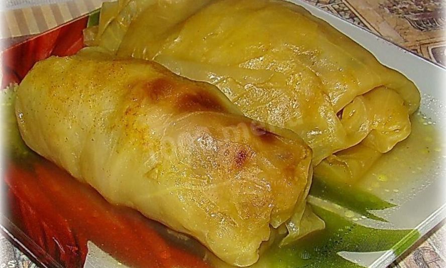 Рецепт постных голубцов с грибами