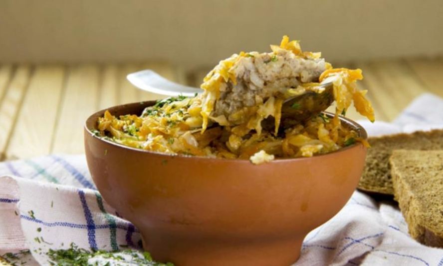 Рецепт слоеных ленивых голубцов