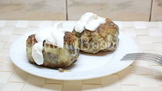 Биточки грибные