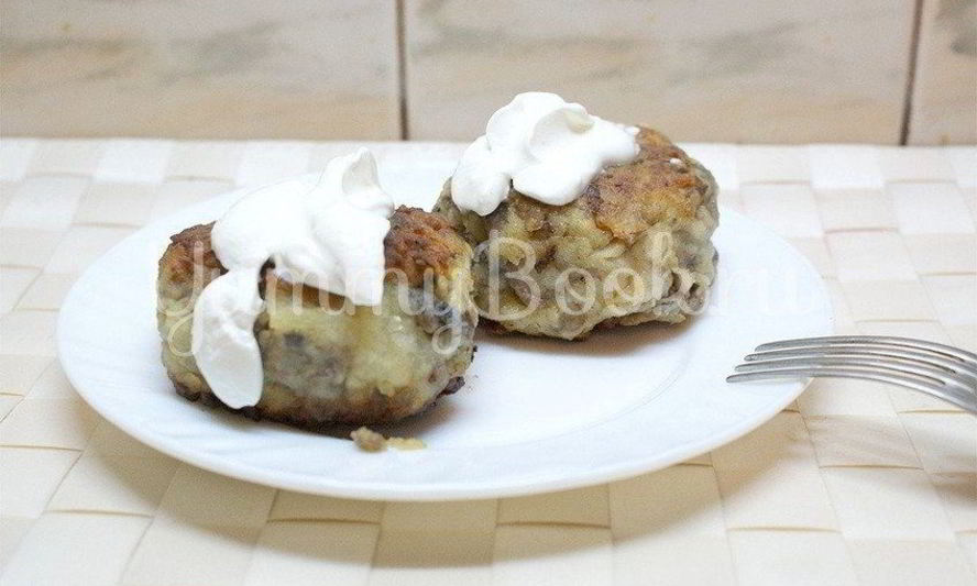 Рецепт биточков грибных