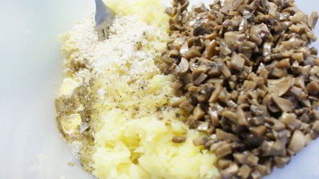 биточки грибные