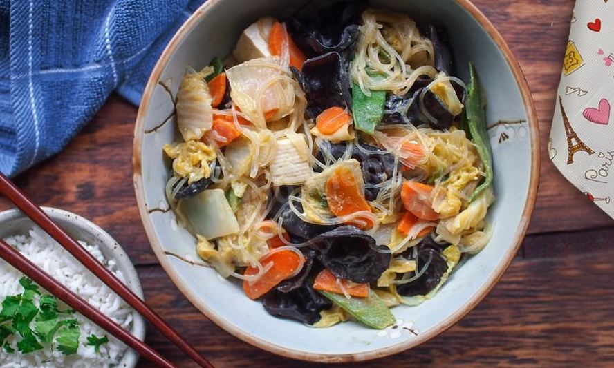 Рецепт древесных грибов с морковью